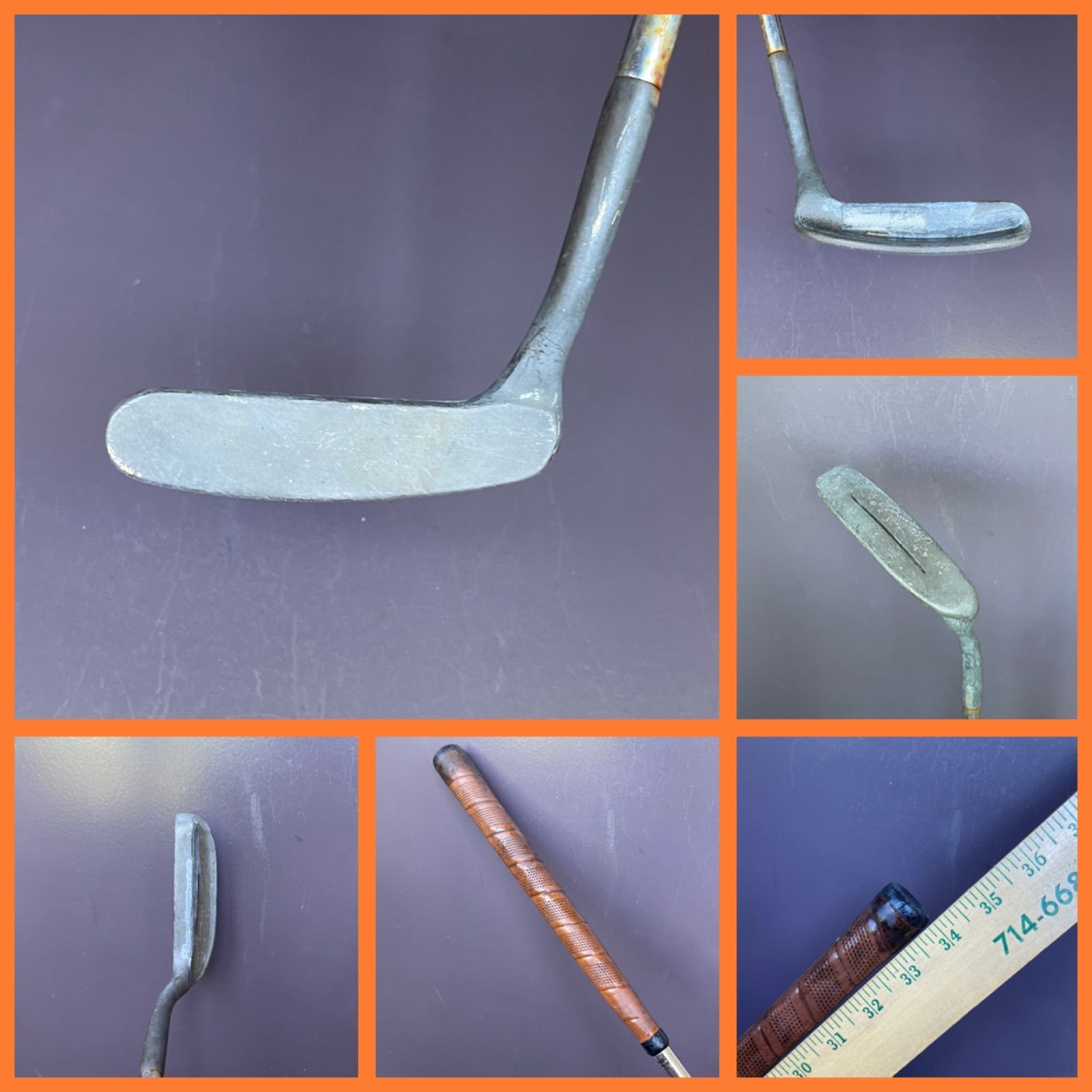 ☆57-1再入荷☆送料込み☆パター☆34インチ☆アクシネット☆ブルズアイ