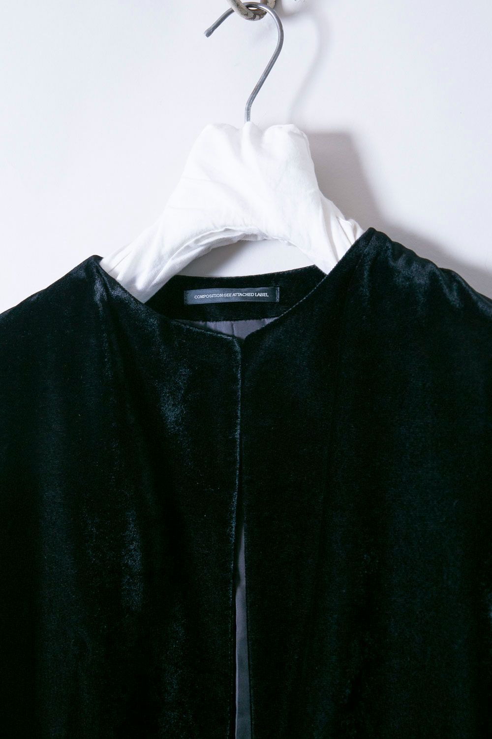 ★Y's コンポジションシーアタッチレーベル　ジャケット　スタンドカラー★ Y's コンポジションシーアタッチレーベル ジャケット スタンドカラー