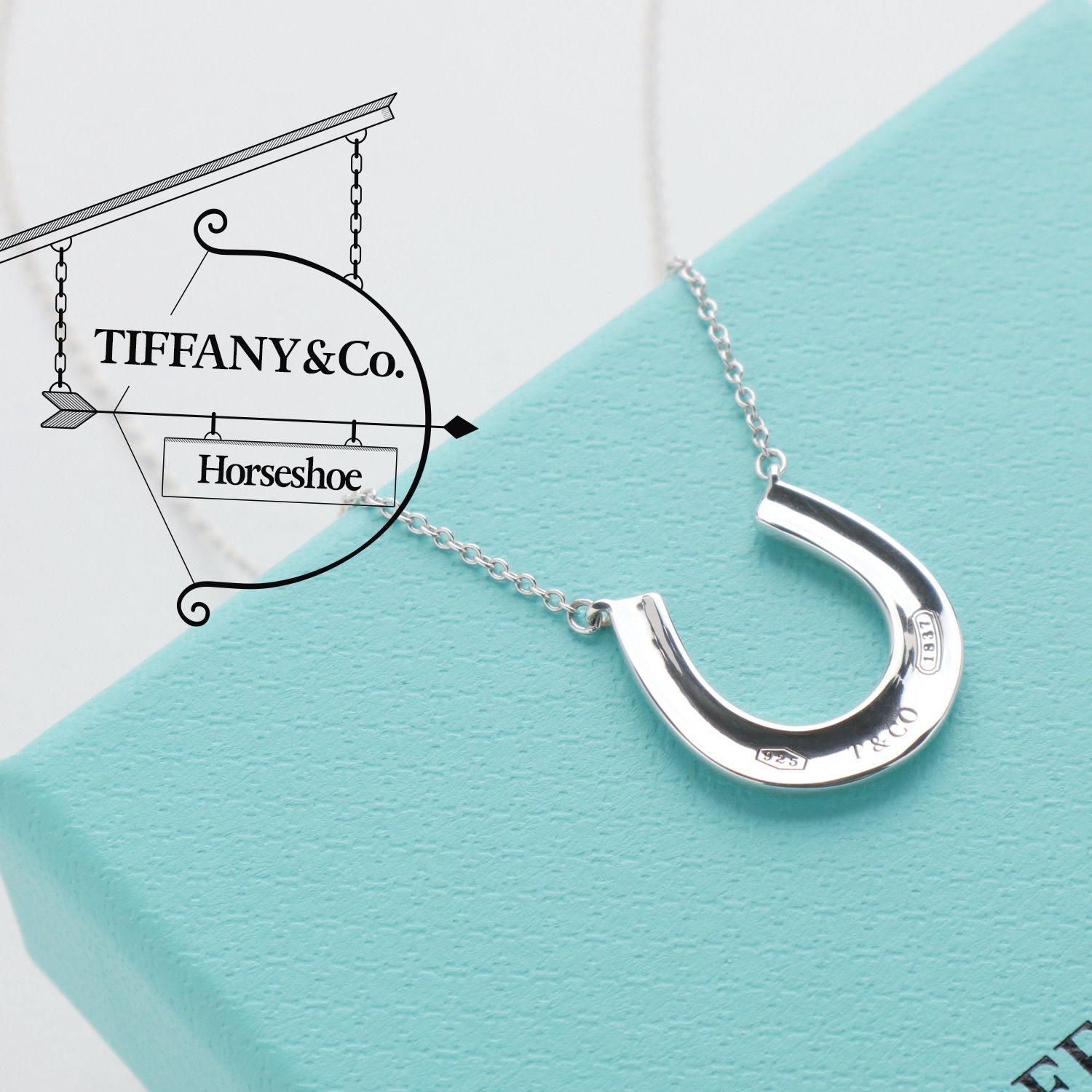 Tiffany ホースシュー ネックレス美品 - ネックレス