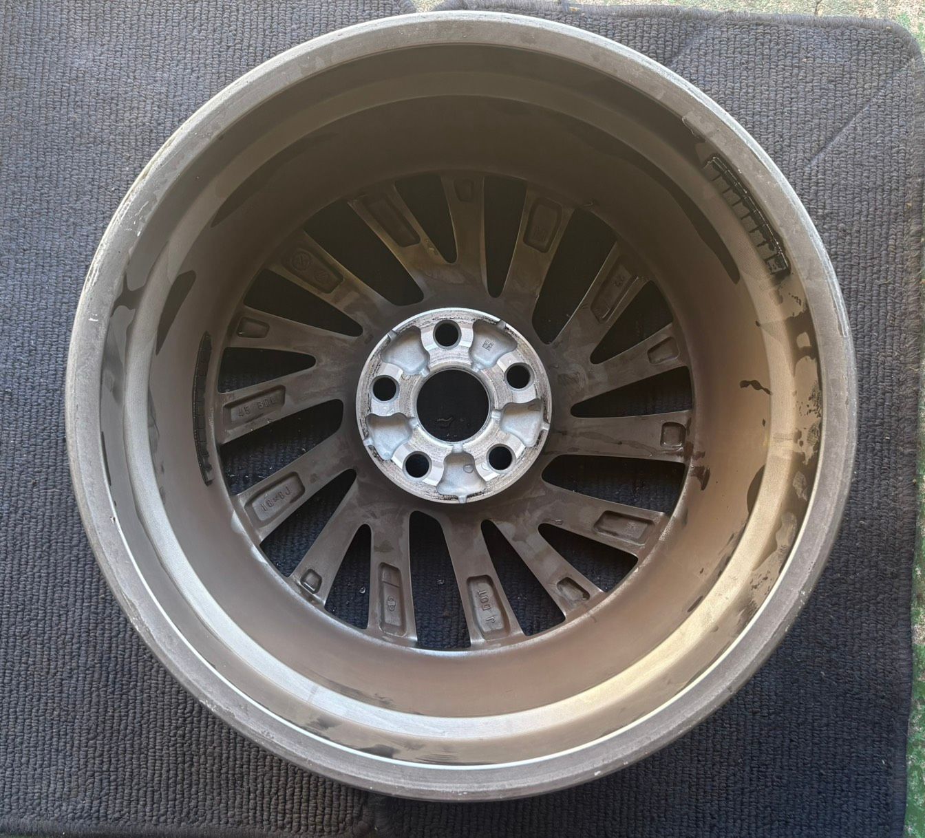 LEXUS ES300h 純正 18インチ ホイール1本 8J 45 PCD114.3 ハブ径約60 No.717 FFCRYSTALESIA_COM