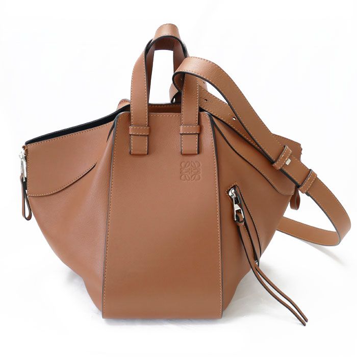 LOEWE ロエベ ハンモック スモール 2Wayショルダーバッグ タン 387.30