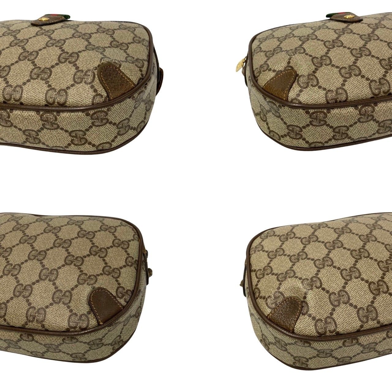 GUCCIオールドグッチ ミニショルダーバッグ GG イタリア製 ヴィンテージ オールドグッチ GUCCI ミニショルダー ヴィンテージ 古い レザー