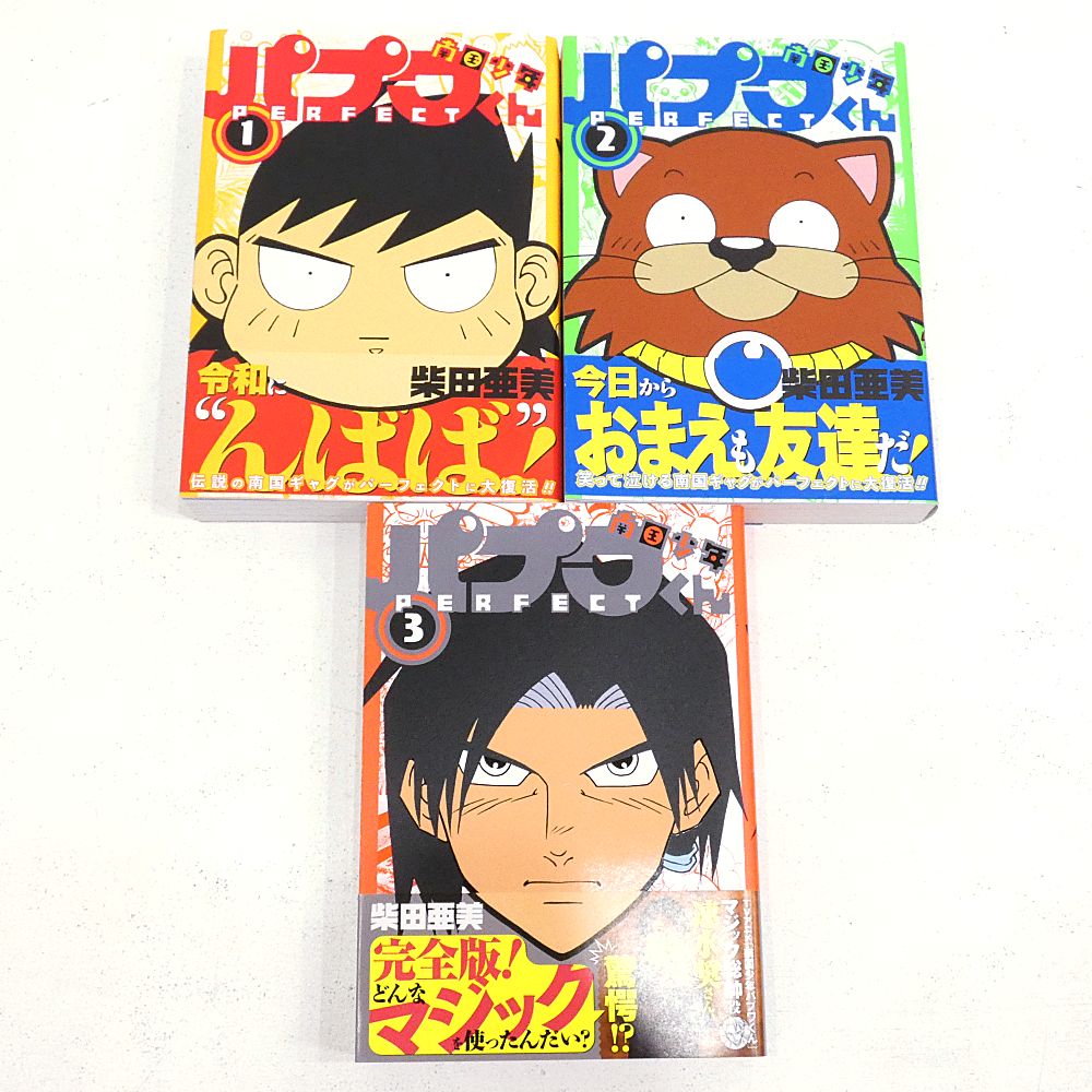 南国少年パプワくん 柴田亜美イラストギャラリー サイン入りチラシ&ルーズリーフ 南国少年パプワくん 柴田亜美イラストギャラリー サイン入りチラシ