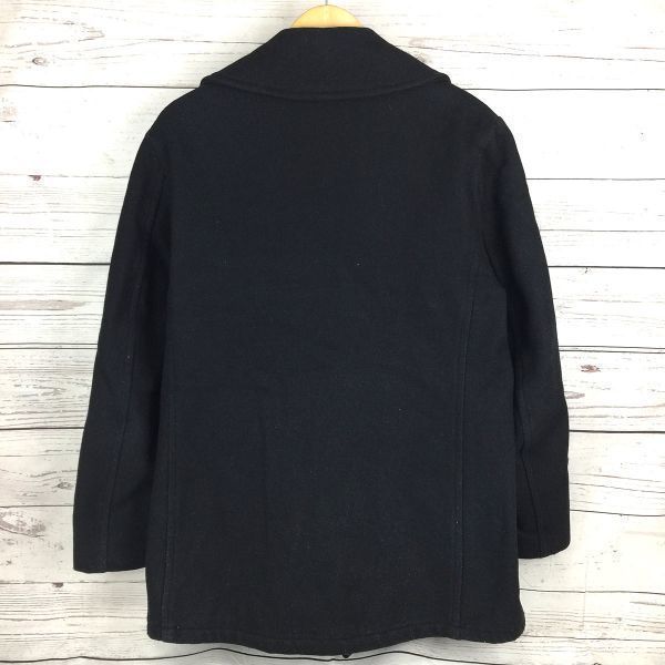 90s/USA製-ビンテージ☆米海軍/U.S.NAVYピーコート【サイズ40/黒