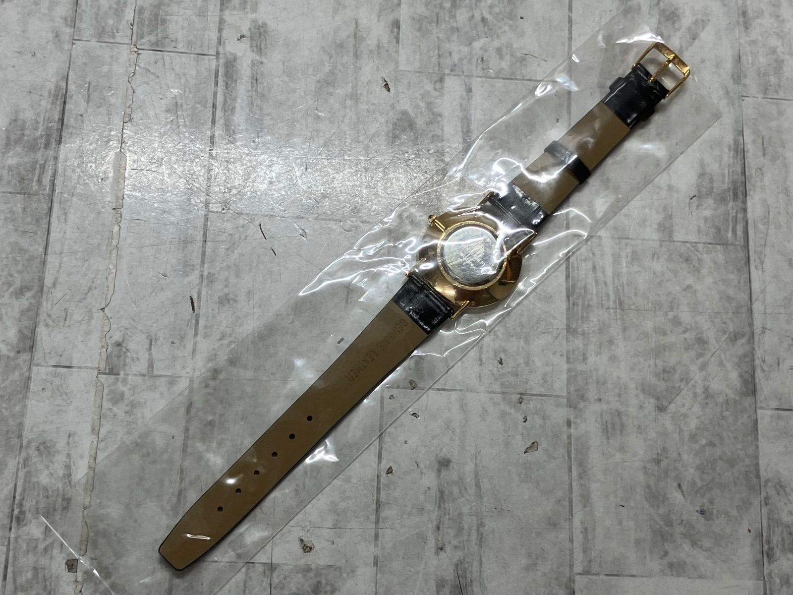 未使用 MONTE CELIO SUPER SLIM FINE GOLD 999.9 MC-1005 クォーツ 