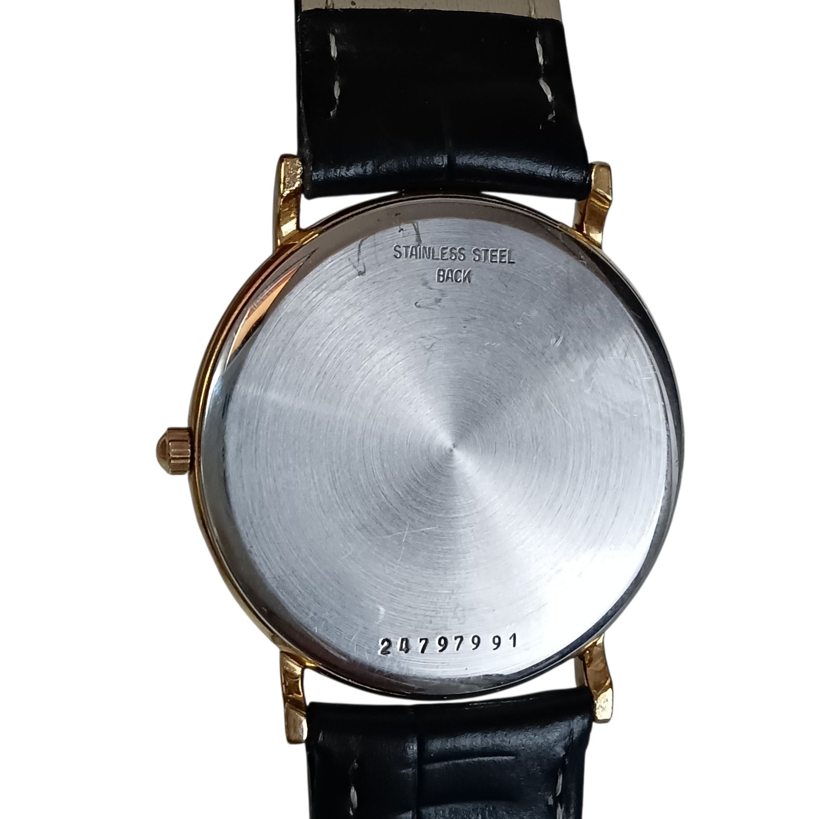  稼働 1012 1 LONGINES presence ロンジン プレザンス メンズ腕時計 クオーツ ゴールド文字盤 腕時計(クォーツ) 腕時計(アナログ)