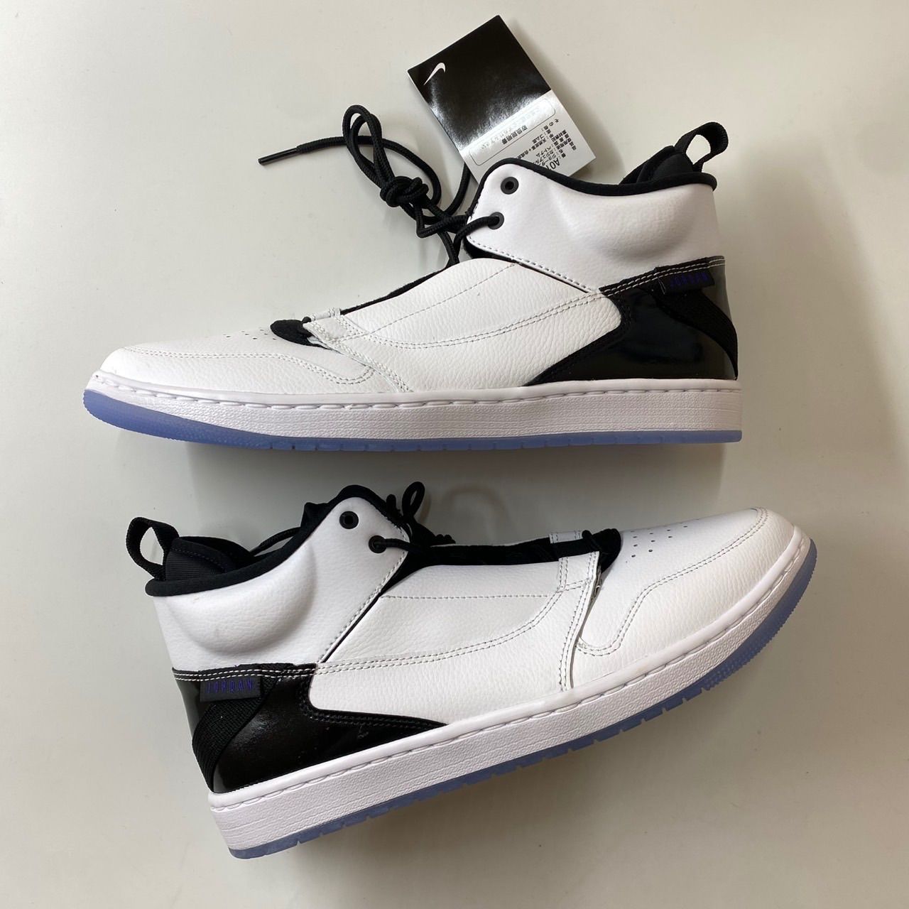 NIKEジョーダン フェイドアウェイ/ブラック/ホワイト Size 8 - Jordan Fadeaway Black & White for sale online | eBay