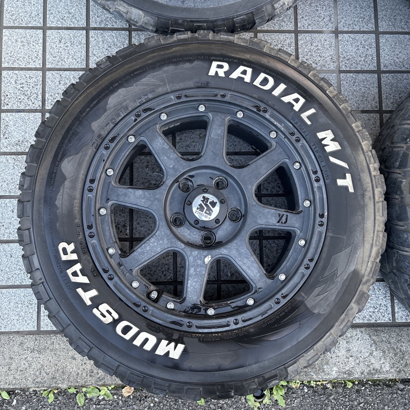 エムエルジェイ MLJ XTREME-J ホイールタイヤセット 215/70r16 16×7j 