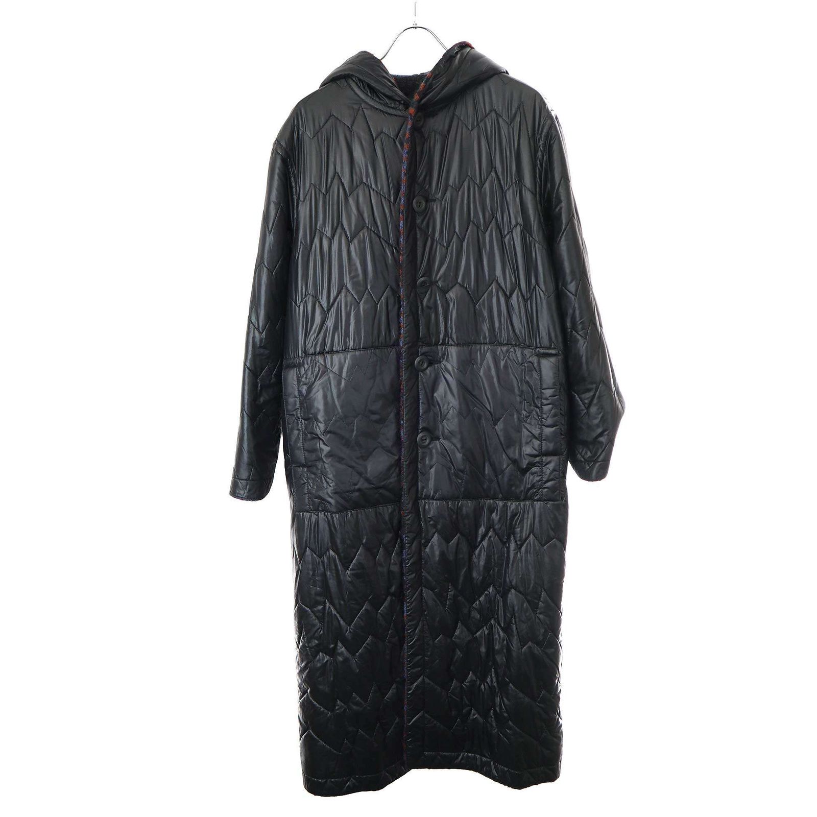 MISSONI ミッソーニ リバーシブルキルティングモヘヤニット