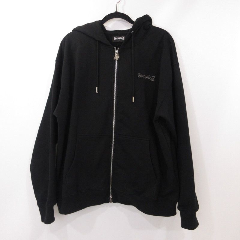 姫路東店 SUPPLIER | サプライヤー パーカー Chrome Cross Zip Hoodie ブラック サイズ L 103
