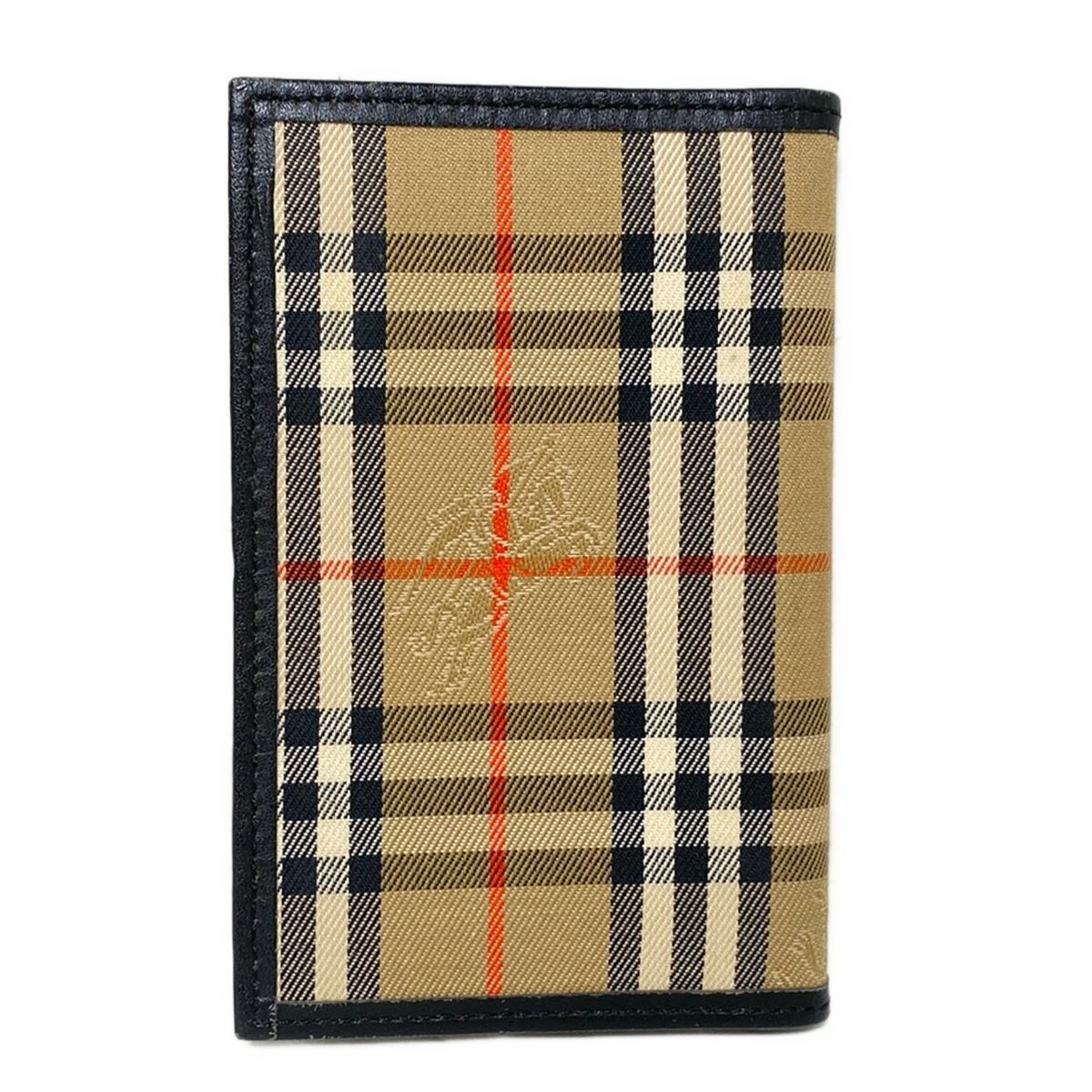 BURBERRY LONDON ENGLAND(バーバリーロンドンイングランド) 長袖セーター サイズLG - 8005117 ベージュ×黒×マルチ クルーネック/チェック柄 BURBERRY LONDON ENGLAND(バーバリーロンドンイングランド) 長袖