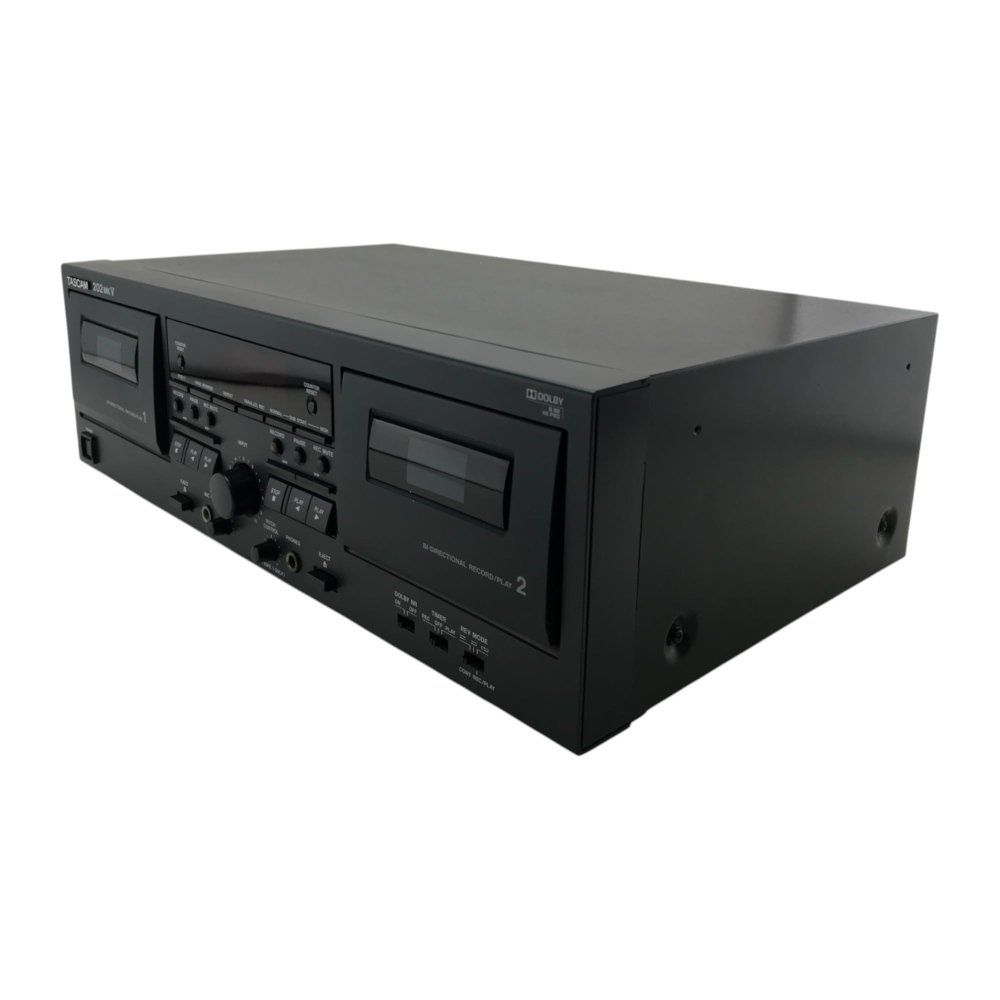 TASCAM オートリバースダブルカセットデッキ 202MKV premiu