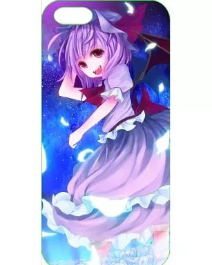 [Used] Doujin Mobile, PC, Game Accessory Related [Touhou Project] iPhone 5/5S Case Remilia Scarlet (Canae) /Ah Saikai (Oh So Kai)