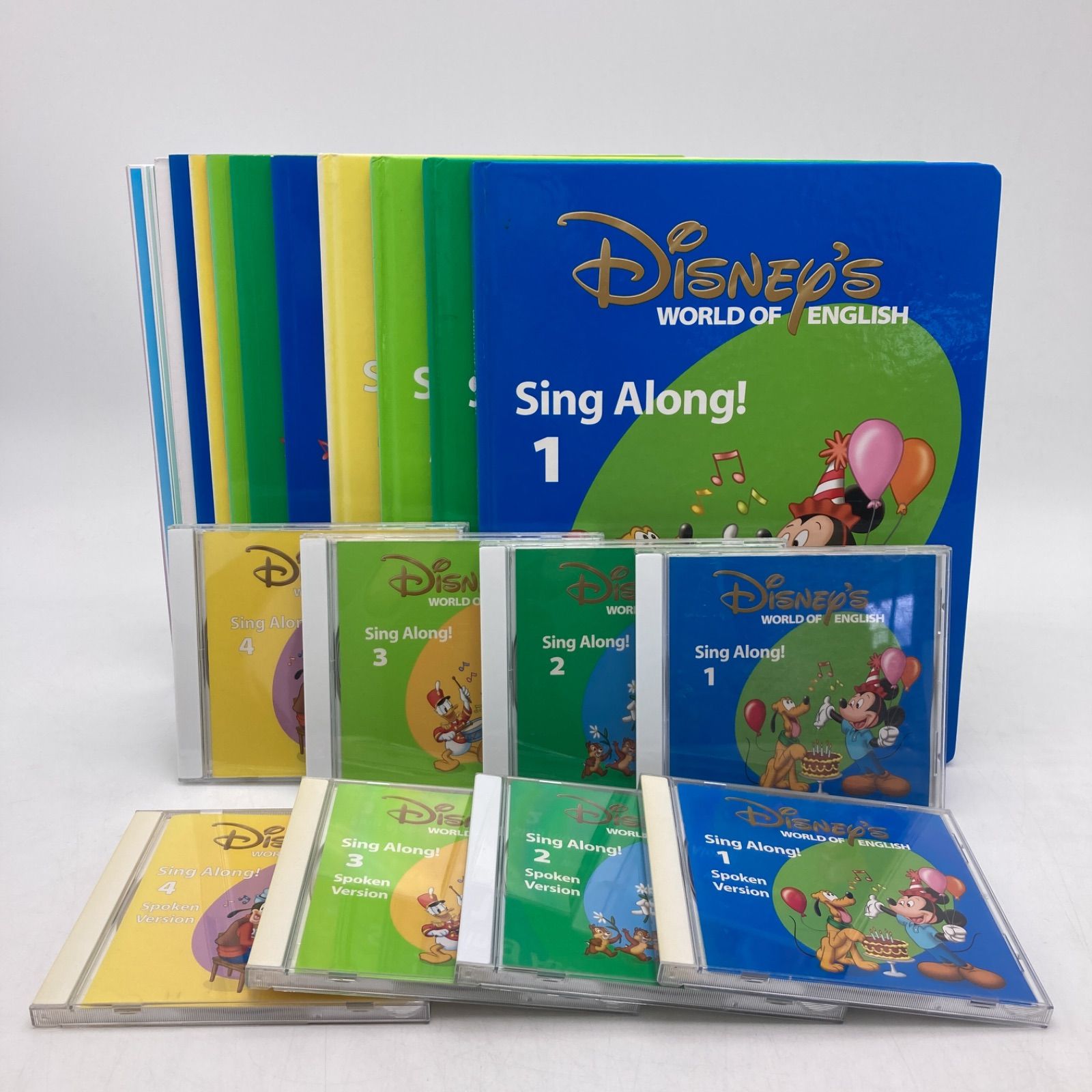 2010年購入 シングアロング絵本＆CD ディズニー英語システム DWE