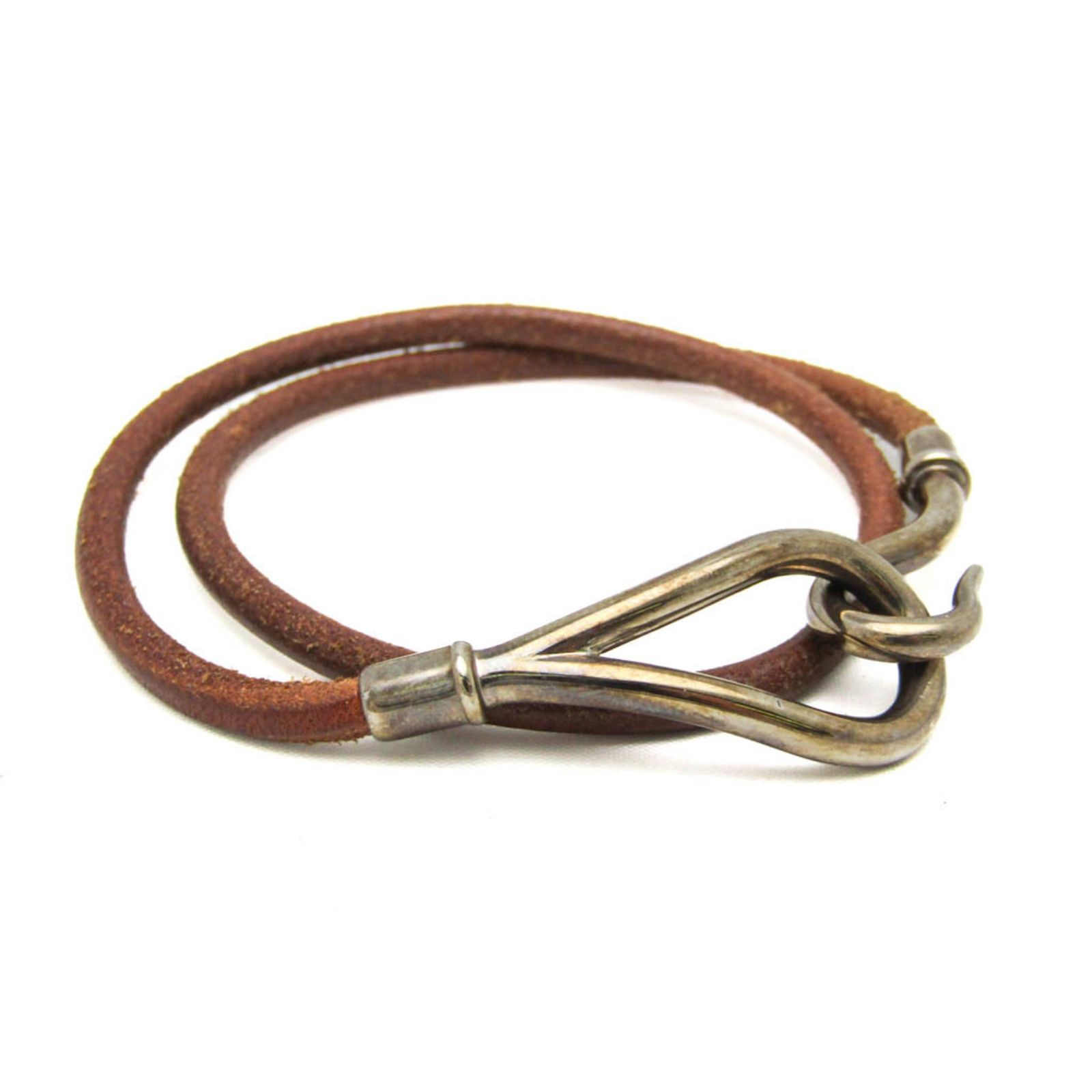 エルメス(Hermes) ジャンボ チョーカー レザー,メタル バングル 