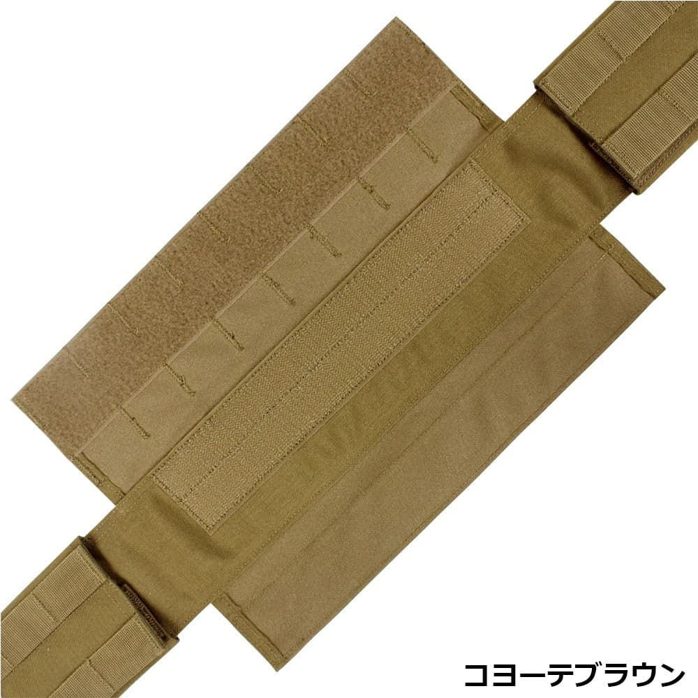 専用です！ CONDOR スリムバトルベルト 軽量 ベルトパッド 121160 [ ブラック / M