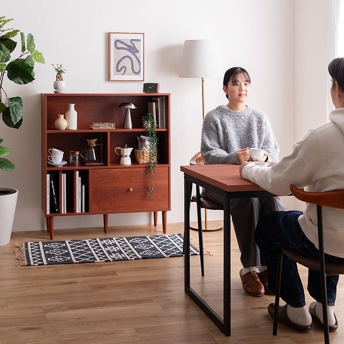 Lykke 引き出し付き本棚