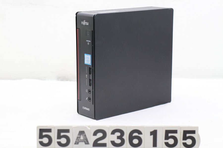 富士通 ESPRIMO Q556/R Core i3 7100T 3.4GHz/8GB/128GB(SSD)/RS232C/Win10 【55A236155】