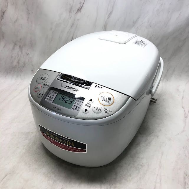 ZOJIRUSHI NP-XB18-WA WHITE 象印 IH炊飯ジャー 1升炊き NP-XB18-WA ホワイト( (未使用･未開封品)象印 炊飯器 一升 IH式 極め炊き ホワイト NP-XB18-WA