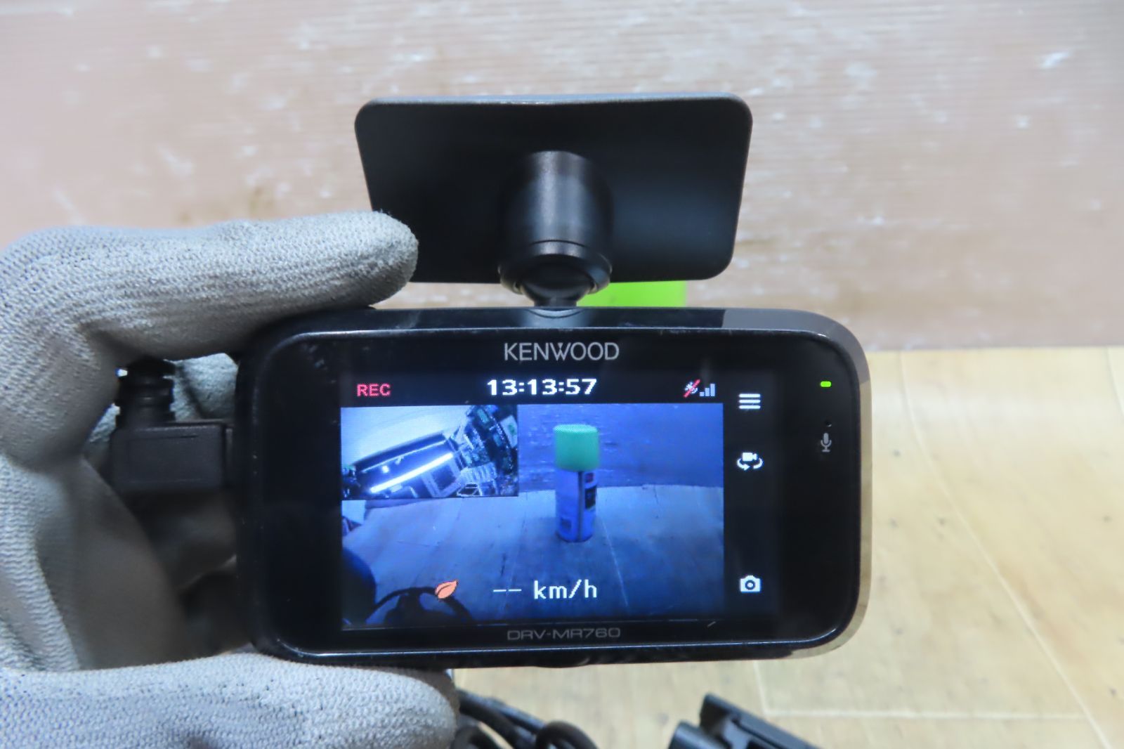 2021年製 動作保証付 F4336|ケンウッド DRV-MR760 前後2カメラ|フロント|リア|ドライブレコーダー|ドラレコ 8GB|SDカード付 駐車監視