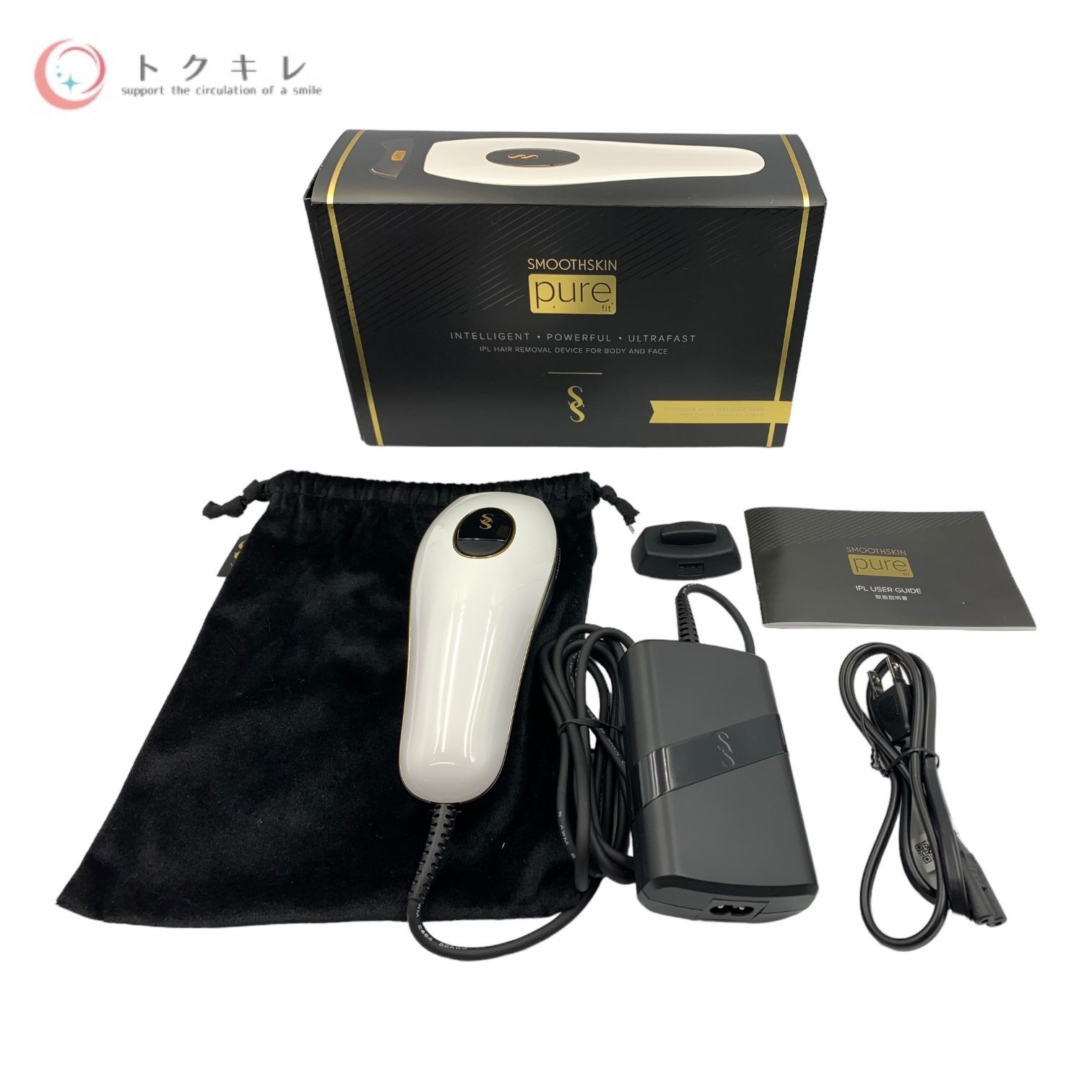 新品未使用‼︎ スムーズスキン pure fit ホワイト 未使用】スムーズ