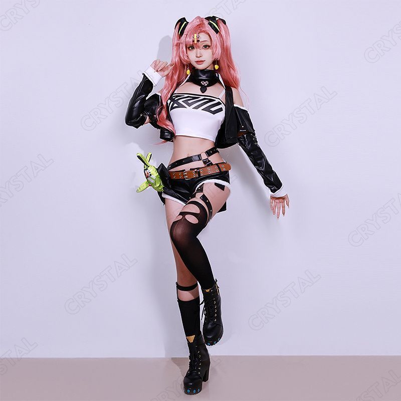 新品ゼンレスゾーンゼロ ニコ・デマラ コスプレ衣装 ウイッグ