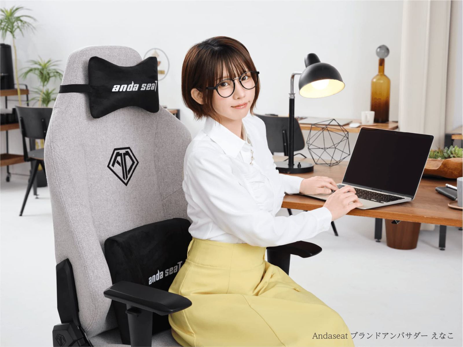 seat ANDASEATグレー anda ワークチェア オフィスチェア ゲーミング