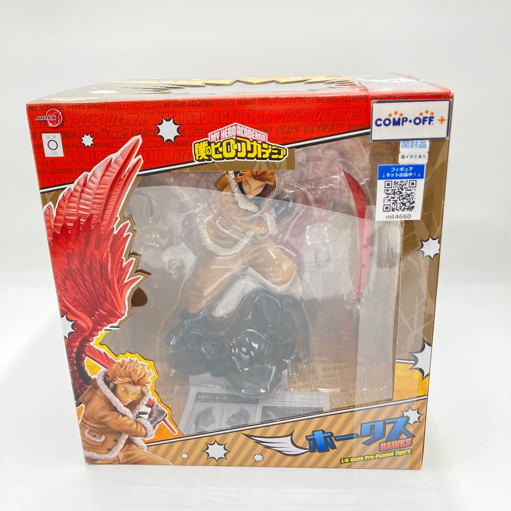 ARTFX J 僕のヒーローアカデミア ホークス 1/8 完成品 箱にイタミ有 TAKARA