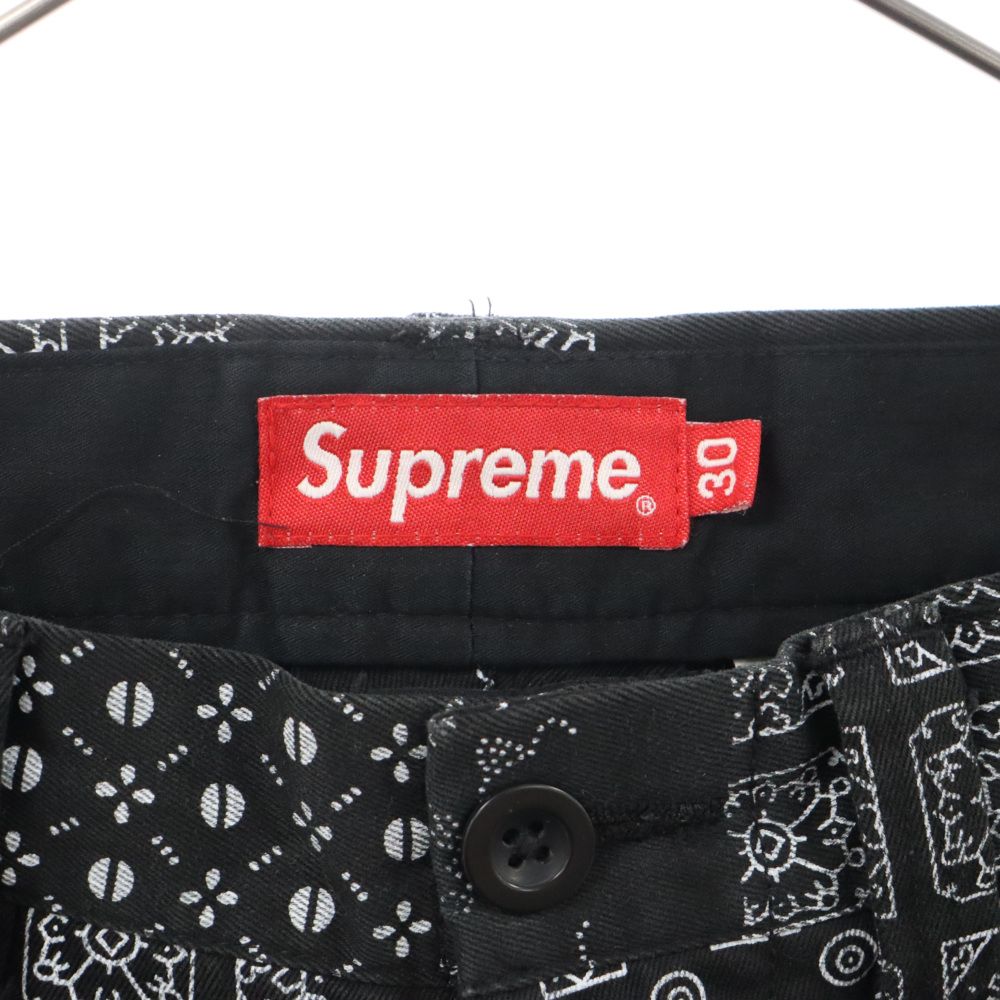 SUPREME (シュプリーム) 20SS Paisley Grid Chino Pant ペイズリー