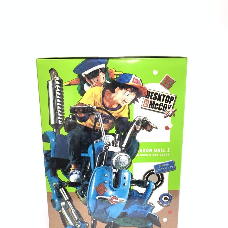【中古】開封)DESKTOP REAL McCOY EX 孫悟空＆悟飯＆二足歩行ロボット　ドラゴンボール[18][240018386558] 中古】開封)DESKTOP REAL McCOY EX 孫悟空＆悟飯＆二足歩行