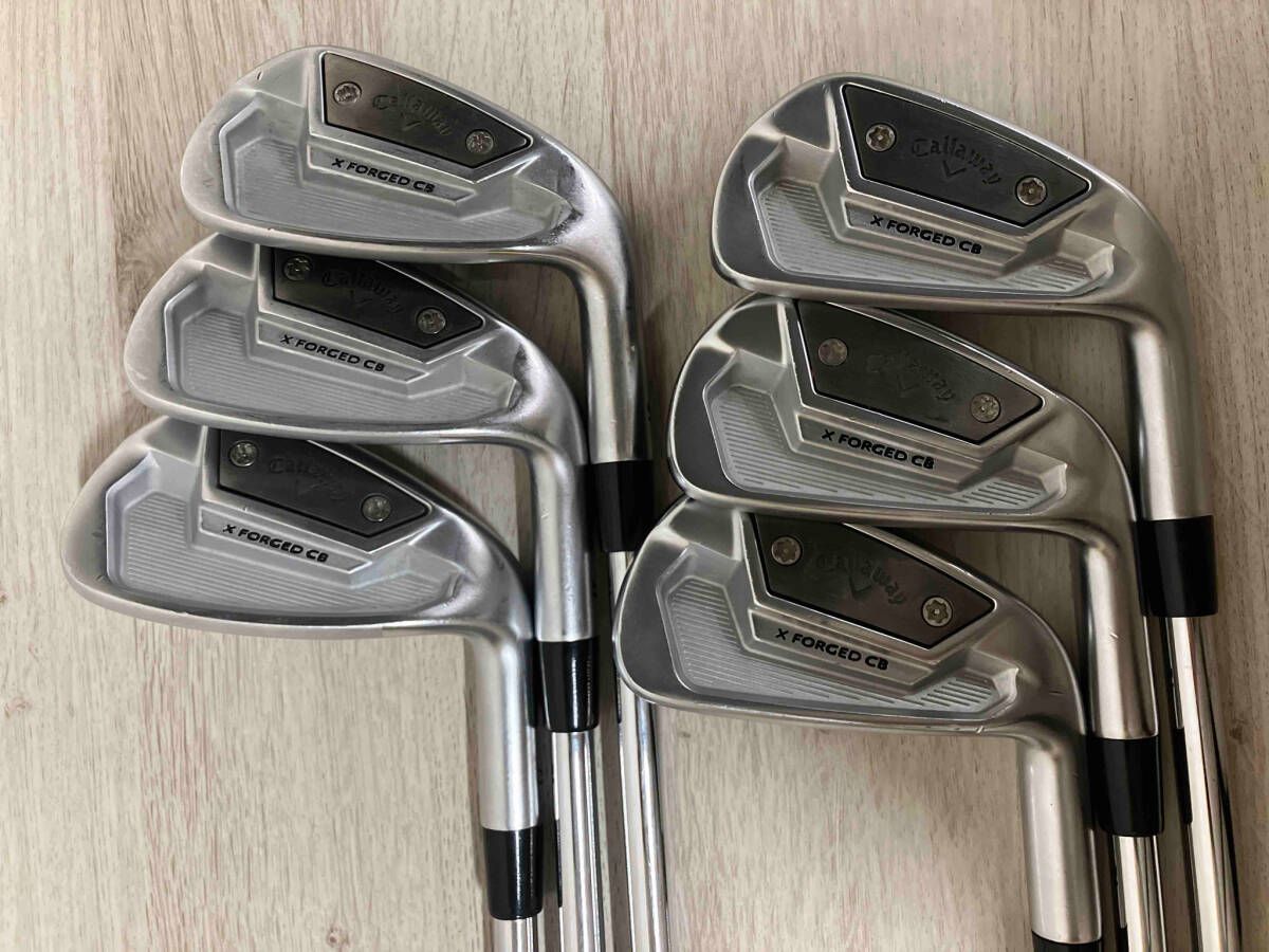 Callaway X FORGED CB 2021 アイアンセット キャロウェイ FLEX S200 6本セット 5-9.P 男性右利き用 ゴルフ クラブ