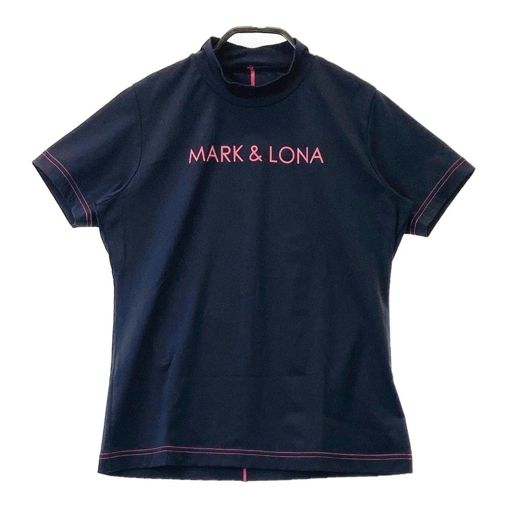 サイズ：38 MARK&LONA マークアンドロナ ハイネック半袖インナーTシャツ ブラック系 [240101257817]# ゴルフウェア  レディース ストスト - メルカリ