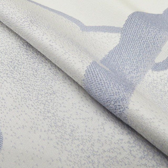 平和屋着物▽上質な小紋 単衣 流水立波文 正絹 逸品 AAAS3081iu 平和屋