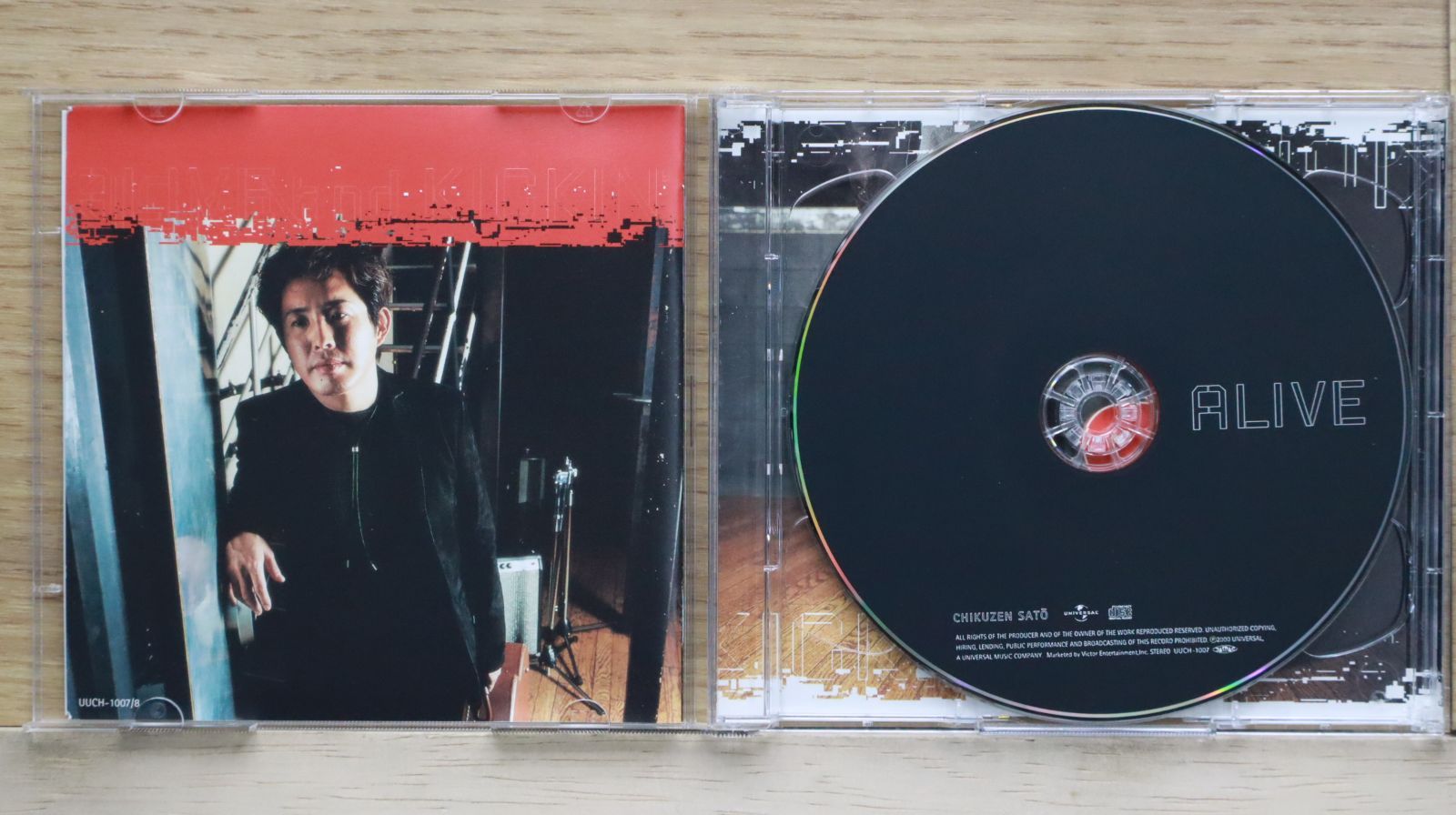 中古CD☆佐藤竹善/Chikuzen Sato□ Alive and Kickin' 【UUCH1007/++++