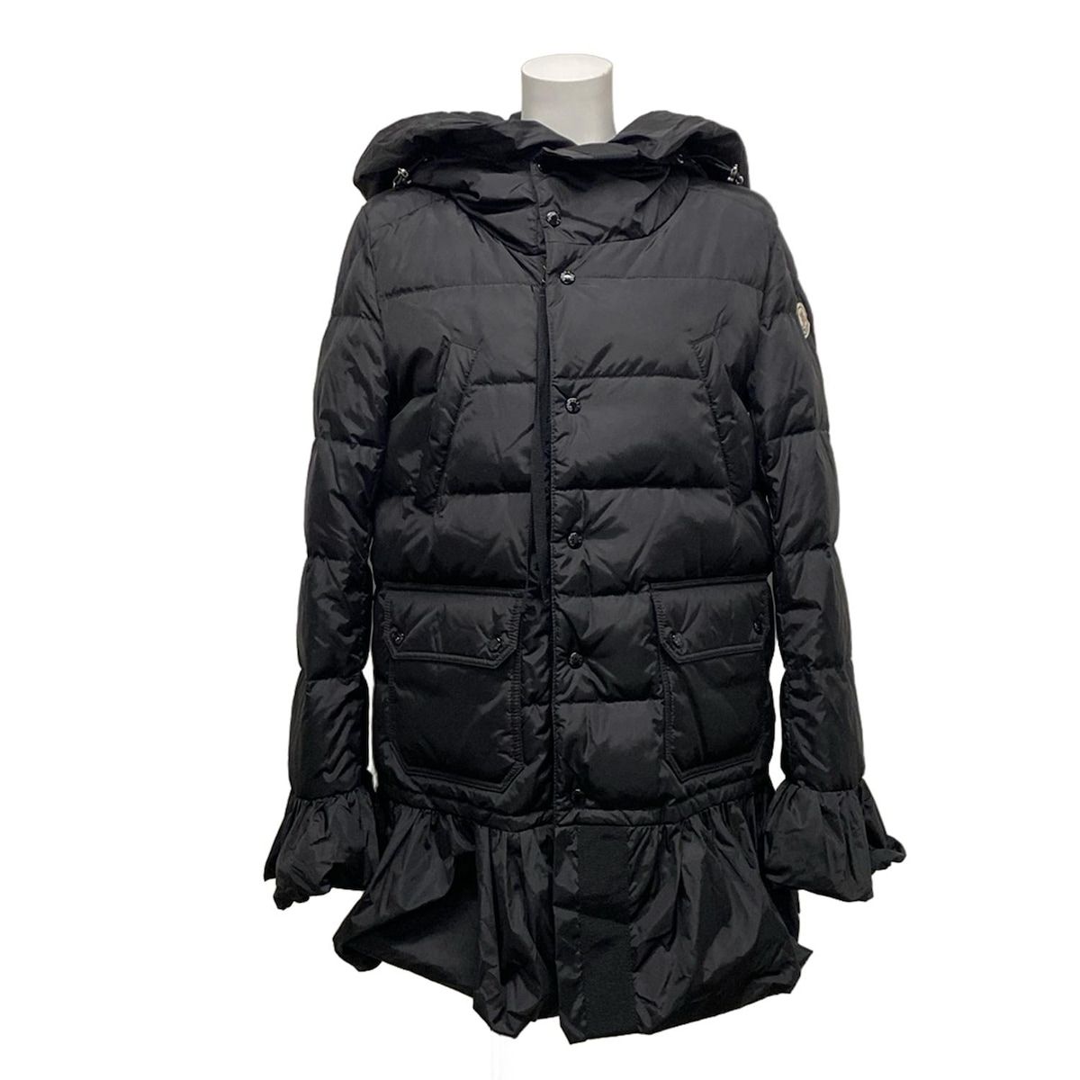 MONCLER モンクレール ダウンコート サイズ0 XS レディース SERRE セール 46307-05-54155 黒 長袖|冬 ダウン