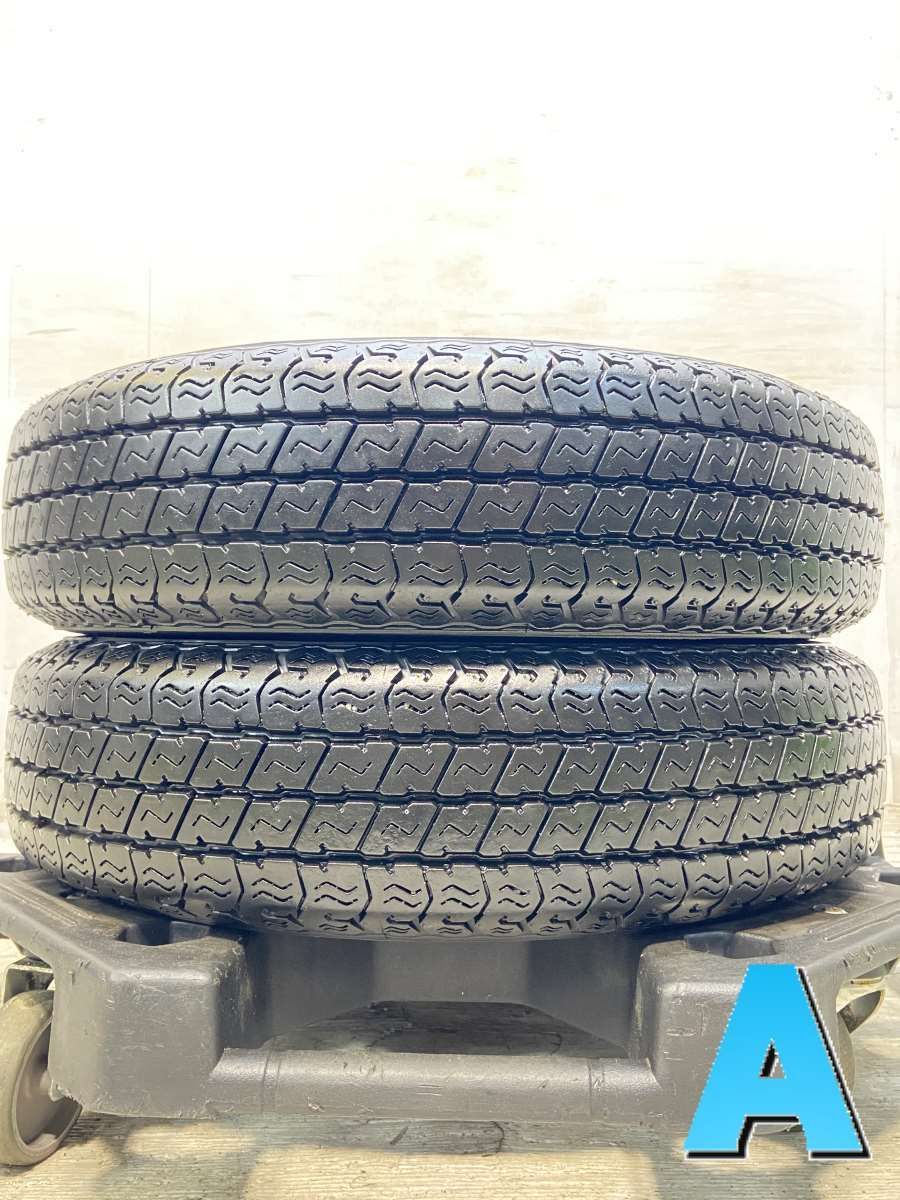 145/80R12 80/78LT nヨコハマ スーパーバン 356 n中古タイヤ サマータイヤ 2本セットn s12250107075