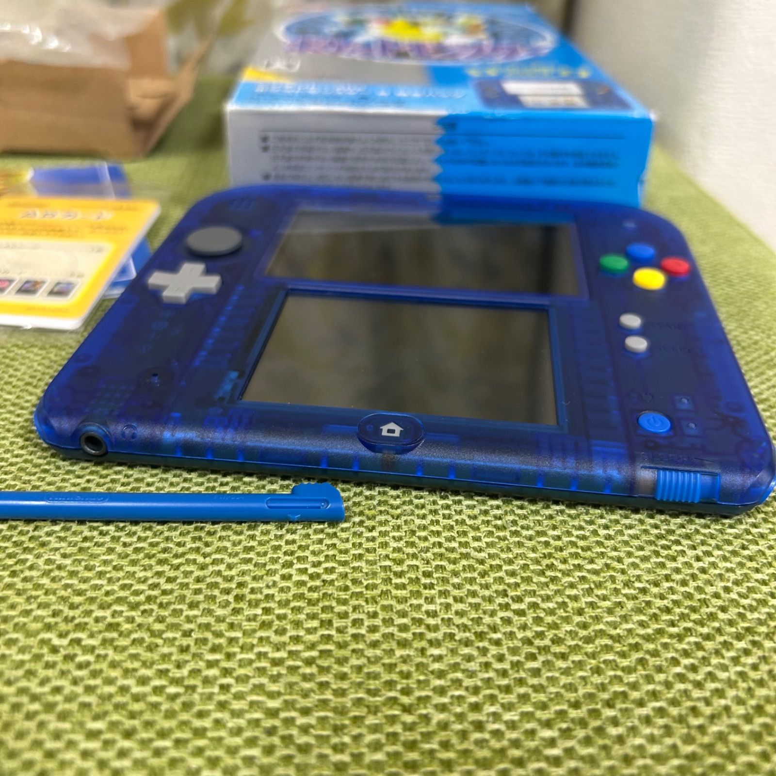 ニンテンドー2DS ポケットモンスター青 クリアブルー パック 2ds UP786_INFO