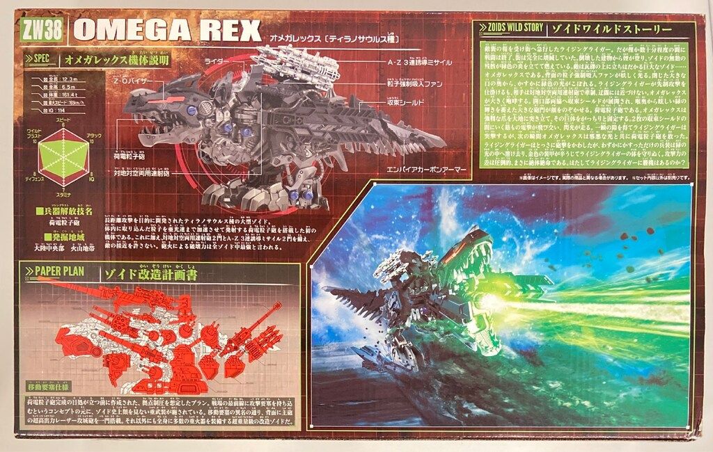 タカラトミー ゾイドワイルド オメガレックス (ティラノサウルス