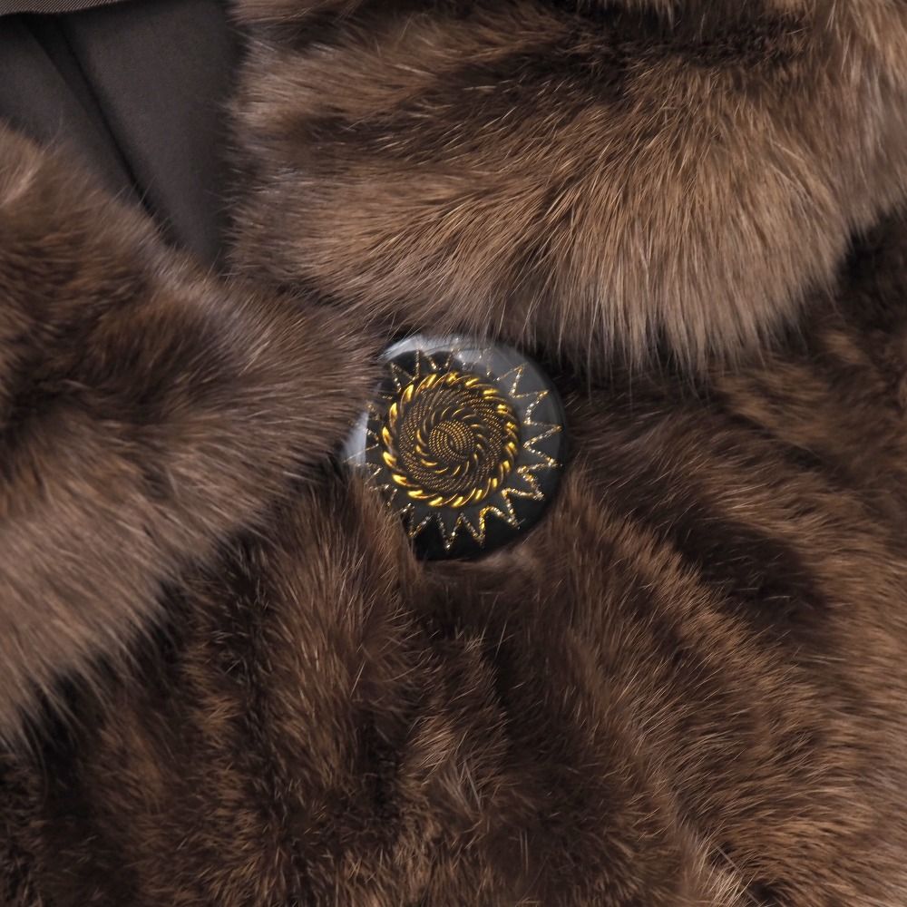 □美品□SOBOL ソボル ロシアンセーブル コート 毛皮 セーブル