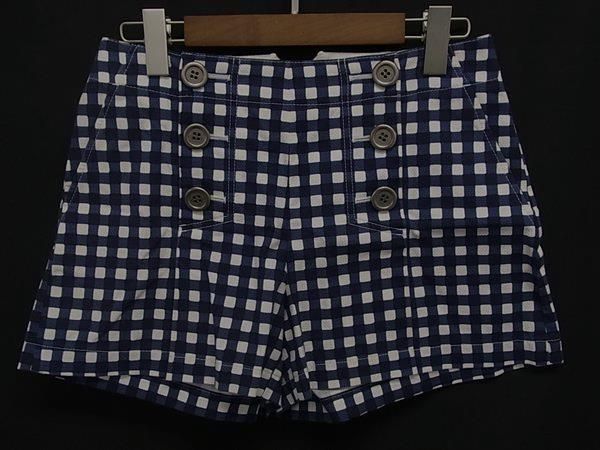 Burberry blue label チェック柄ショートパンツ バーバリーブルー