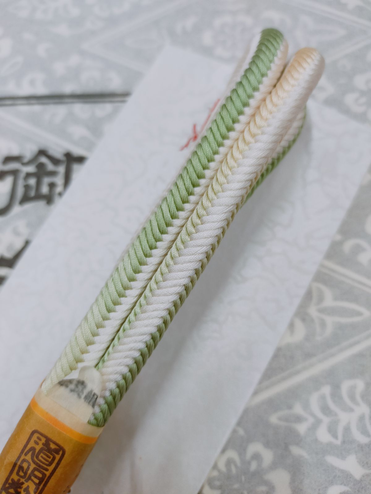 □有職組紐 道明帯締め 奈良組黄木賊 無形文化財 未使用品 - メルカリ