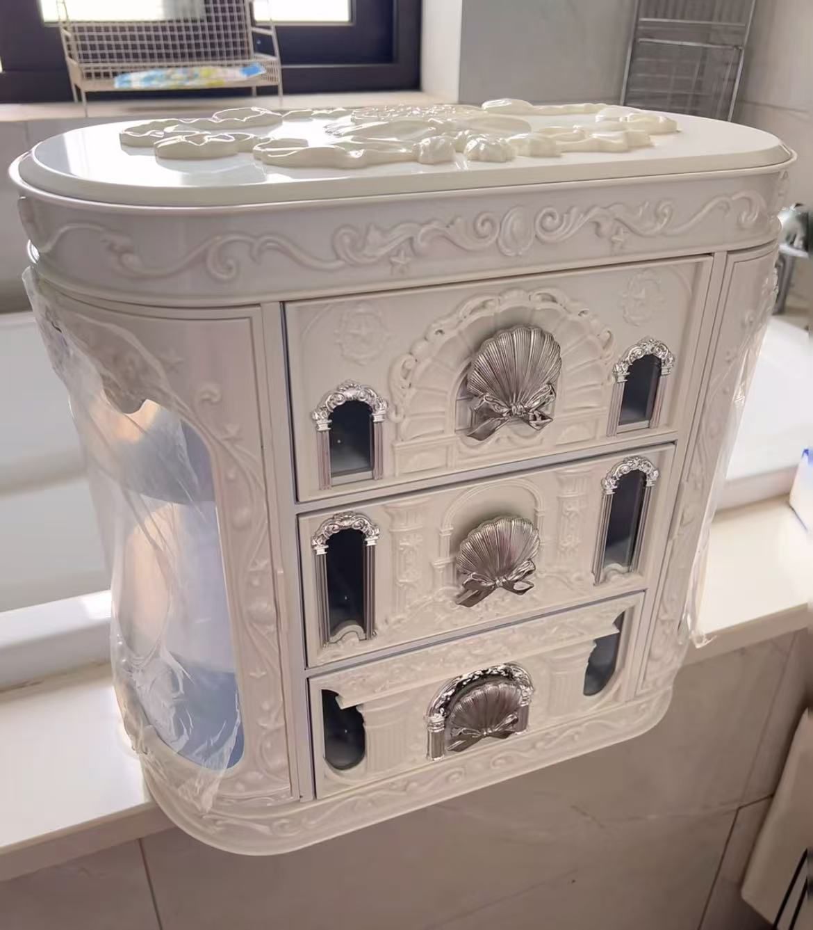 フラワーノーズ ボックス シェルズジュエル メイクボックス