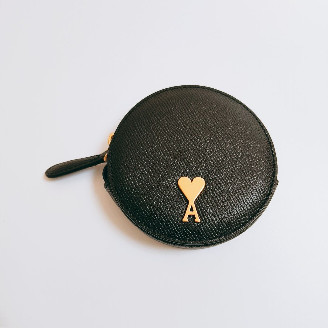 新品未使用】AMI PARIS ラウンド ウォレット 小銭入れ アミパリス