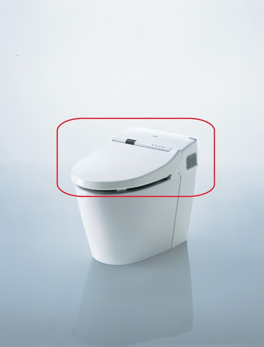 TOTO ローシルエット一体形便器 TCF987 色番なしホワイト