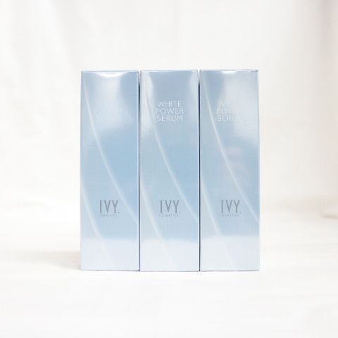 旧パケ|3個セット アイビー化粧品 アイビー ホワイトパワー セラム 美容液 30ml
