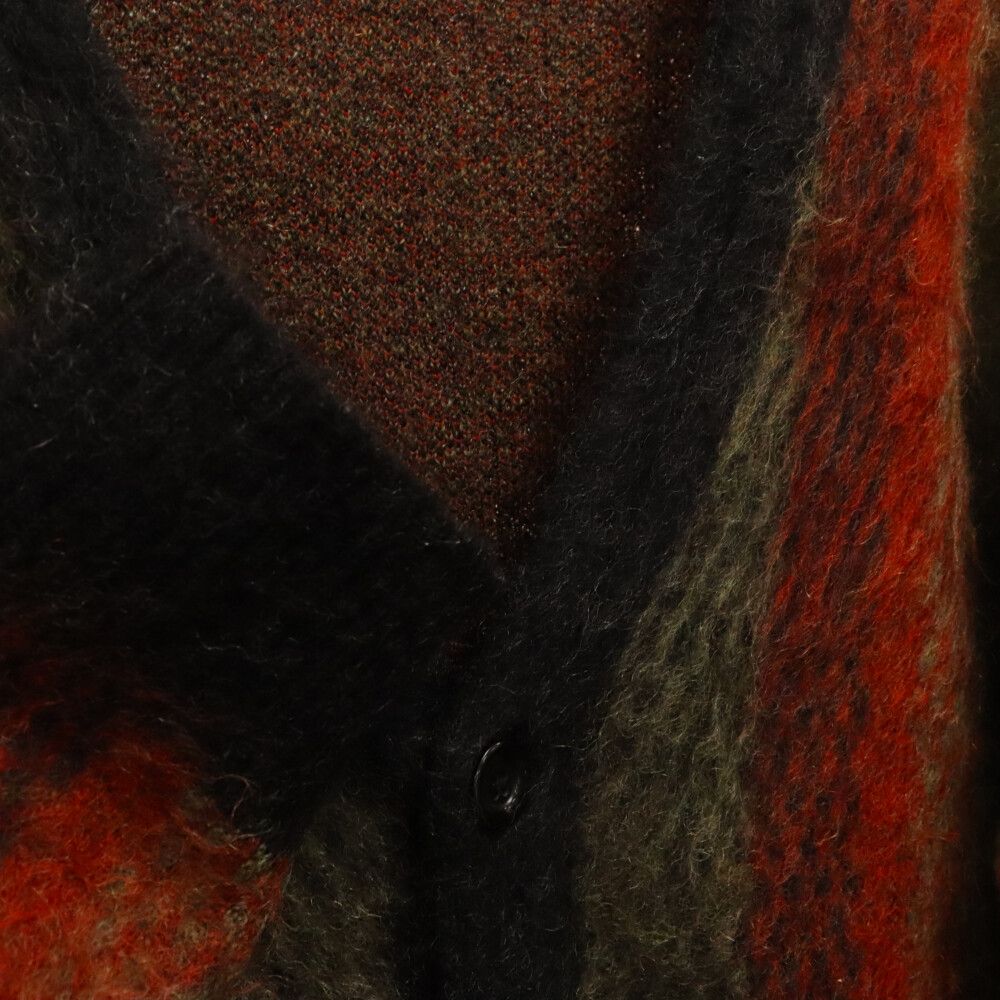 WACKO MARIA (ワコマリア) 19AW STRIPED MOHAIR CARDIGAN