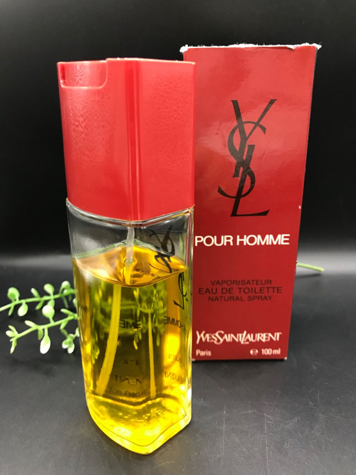 希少！イヴ・サンローラン プールオム オードトワレ 100ml スプレーボトル