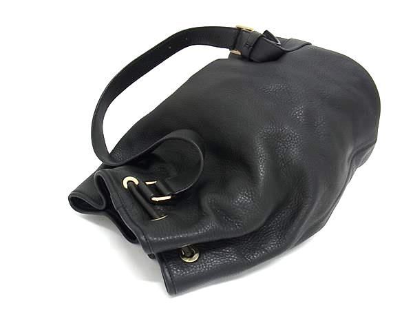 □極美品□S.MANO エスマーノ レザー ドローストリングバッグ 巾着型