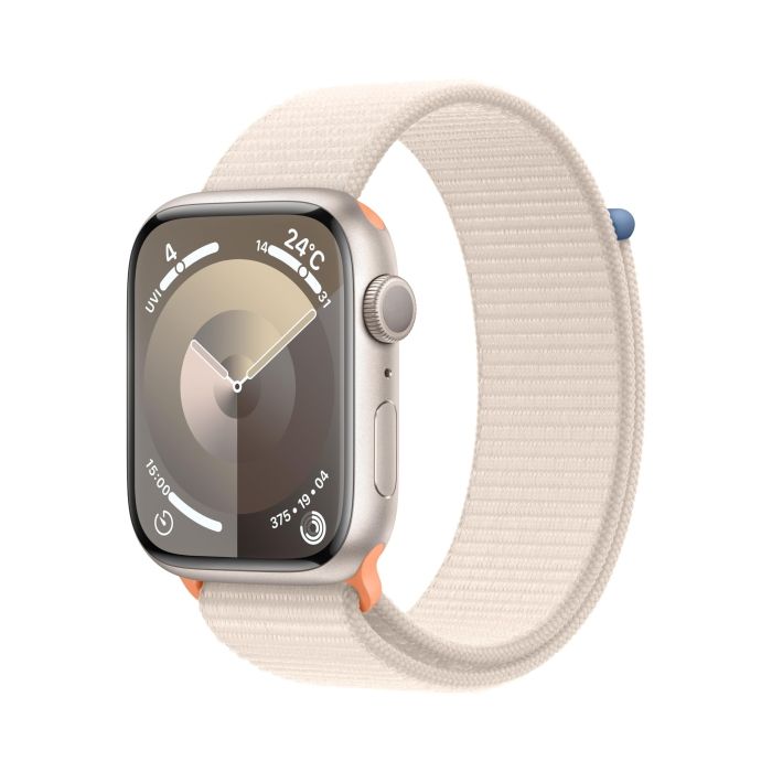 4営業日で発送 APPLE アップル アップル APPLE Apple Watch Series 9 GPSモデル 45mm MR983J A スターライトスポーツループ