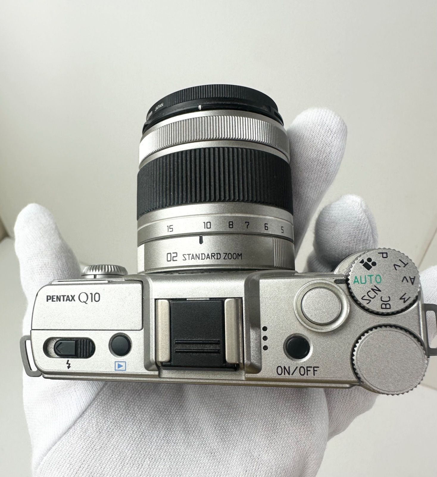 品】PENTAX Q10 ペンタックス シルバー デジタルカメラ 動作確認済み